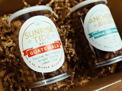 Holiday Gift Project 2017 - Branding and Labels branding coffee design holiday packaging