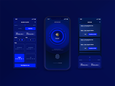 #SPACEDchallenge app booking montion spacedchallenge ui ux