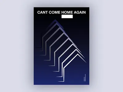 Home (Blankposter) blankposter font home poster print type typo typography