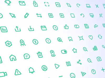 Instacom Icon set - #Exploration branding computer dashboard icon set icons illustration instagram photo ui upload ux video