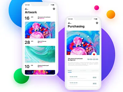 Art V1.0 art buy circle colour painting