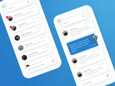 Chat Exploration chat chat bot chat interface chat ui facebook messenger messenger ui