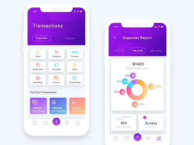 Accounts App Exploration accounts app apps card event interface ios iphone mobile money shop