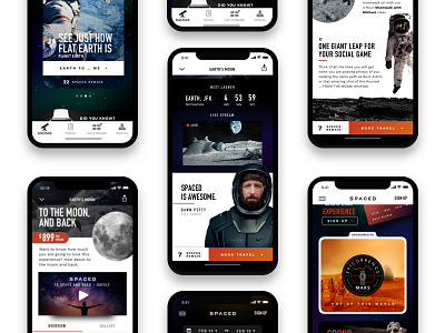 SPACED Challenge APP Final app earth explore moon space spaced challenge spacedchallenge stars travel
