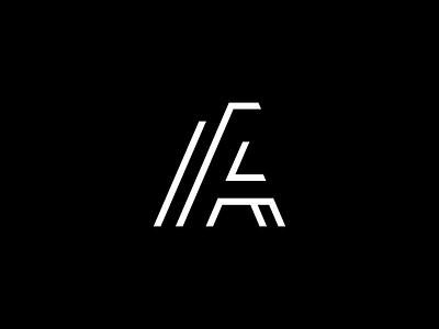 Construction company logotype a architecture construction geometric letter line logo logotype minimal project simple
