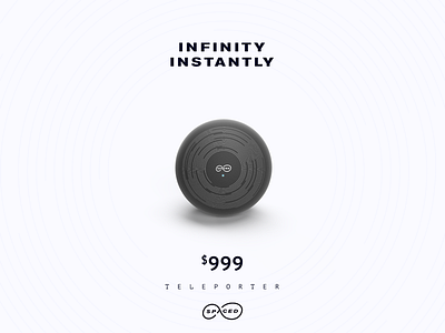 SPACED Challenge - TELEPORTER Product Brand brand challenge clean clever logo logo animation product design spaced star trails