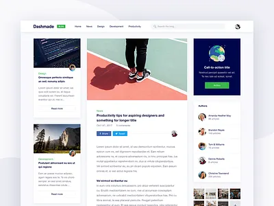 Dashmade Blog Post Page blog blog post blue dashmade green grey light post white writing