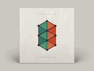 Pancycle Channels album art and social media suite album album art geometry handmade illustration music paper cut social media