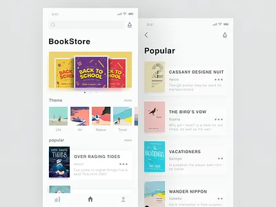 Book app book fiction literature masterwork reading ue ui