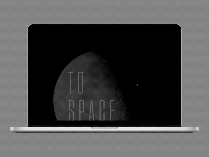 SPACED dark motion space spacedchallenge ui