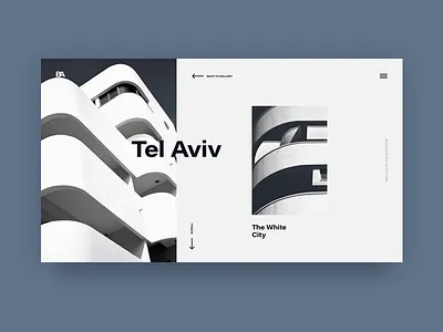 Bauhaus Gallery Concept architecture bauhaus design gallery typography ui web