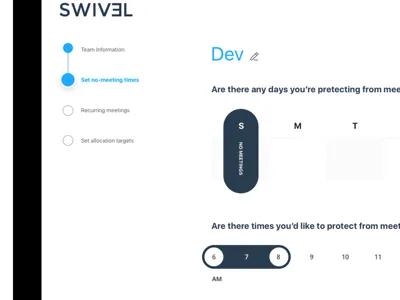 Protect from meeting creep calendar desktop time ui