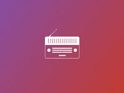 Radio Icon Old School Rebound icon icondesign oldradio oldschool radio rebound vaccum