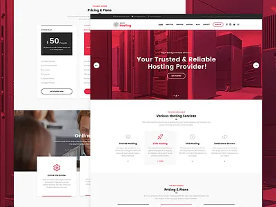 Westy Hosting & Technology creative hosting domain host hosting hosting theme multipurposes packages plans vps website hosting whmcs whmcs bridge