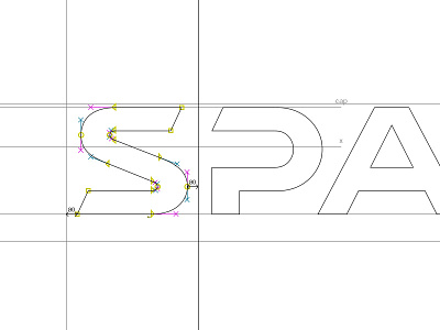 SPACED Custom Logotype logo design logotype spacedchallenge type design