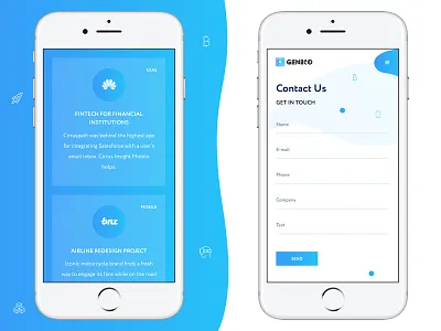 Genico – Blockchain Development, Mobile app bitcoin blockchain crm crypto cryptocurrency landing mobile saas ui ux web site