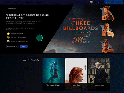 Movie Rents after effects cards interaction interactions material movie netflix sketch2ae ui uiux web web design