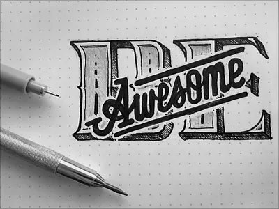 Toodles 150 - Just Be… dot grid drawing hand drawn lettering micron pencil sketch toodles traditional
