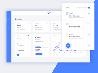 Affiliate Network Software affiliate blue dashboard design logo network software ui uidesign ux uxdesign