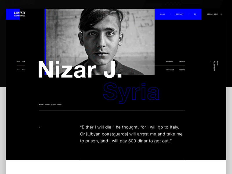 The Road To Europe 7 art direction design ui ux web