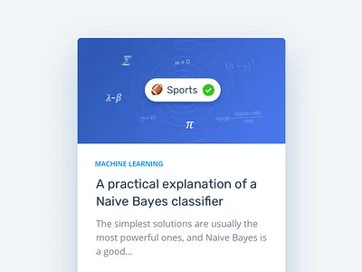 MonkeyLearn - Bayes Classifier Post art blue brand color design emoji gradient illustration monkey post simple