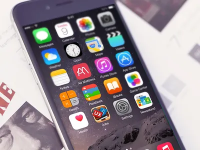 Air Mattress Homescreen Icon animation homescreen icon ios mobile opening