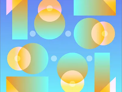 1.18.18 18 geometric gradient light number numbers pattern type typography