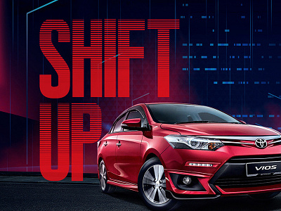 Toyota Vios Website - Pitch car crazy fluid launch product scroll shift toyota vios website