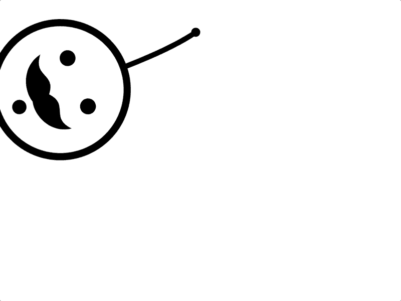 Pendulum pendulus flexibile animation canvas demo face javascript moustache observable pendulum simulation smiley swinging