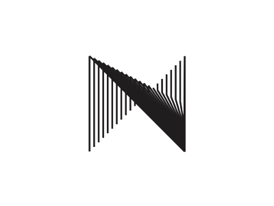 N letter mark / New Black logo design symbol explorations [GIF] advertising agency entertainment company explorations construction gif flat 2d geometric letter mark letter mark monogram logo logo design n new black s tv film vector icon mark symbol z