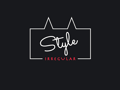 Style Irregular Branding adobe blog branding business cards fashion font graphic design illustrator logo photoshop type typography