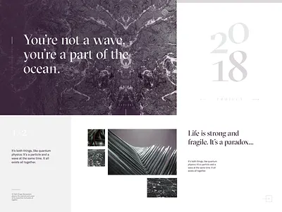 Art Direction Exploration art design direction layout style tile typography ui web