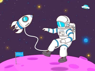 astronaut astronaut，rocket，space