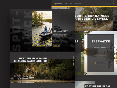 MINN KOTA Homepage dark design ecommerce homepage kota launch live minn site ui ux