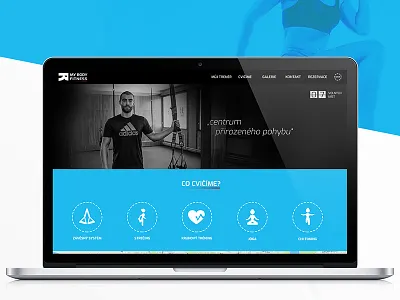 Webdesign: Fitness trainer, My Body Fitness - Gym czech republic fitness health landing page modern sport trx webdesign website workout