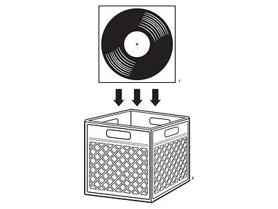 (Seriously, how can it STILL be) Record Store Day! graphic design illustration library event library graphic design record record store day