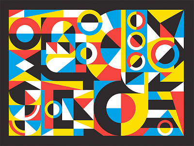Geometric Study cbcoombs circles collage geo geometric geometry primary squares