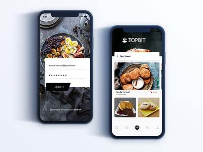 Topbit Apps idea Exploration black cards exploration feed in ios iphone landing log mobile mobile animation mobile app mobile app design poem profile topbit trend ui user center design ux
