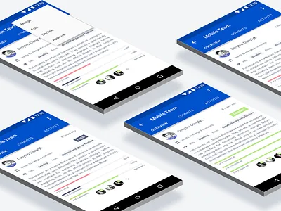 Bitbucket Android App Concept android app atlassian bitbucket color concept creative design mobile sketch ui ux