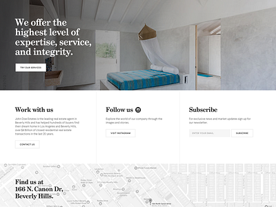 Real Estate Website Design apartment broker house real estate website design