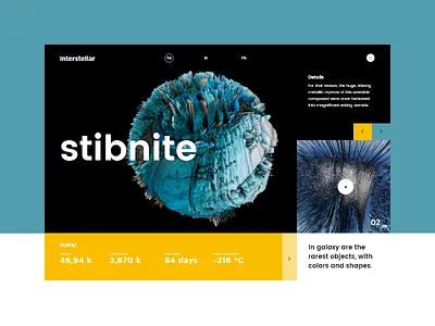 Interstellar slider #2 colorfull colors design interstellar mondrianizm space ui uidesign ux uxdesign