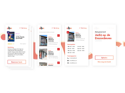 Book a book book oba read ui ux