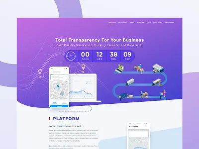 LANEAXIS bitcoin blockchain ico landingpage tracking trucking