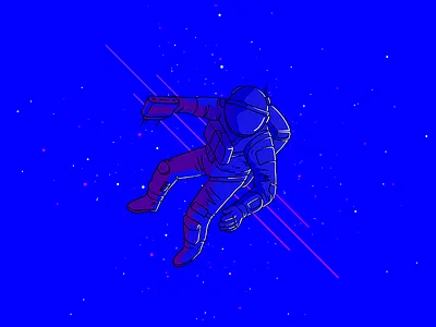 Astronaut astronaut cosmonaut illustration space vector void