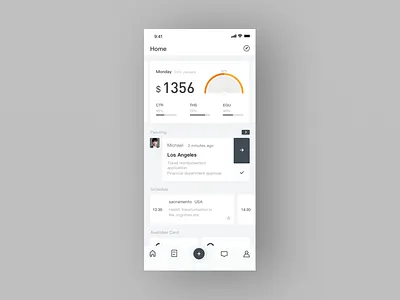Customer Relationship Management analytics balkan charts clean crm dashboard date interface tasks ue ui user