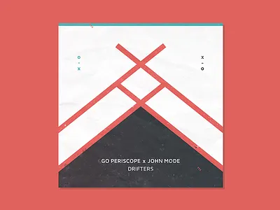 Drifters Album Art album album art album artwork design geometric graphic design maritime minimal nautical shapes