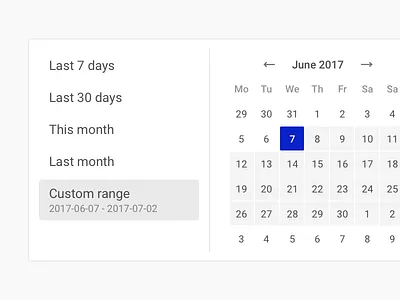 NapoleonCat – Datepicker calendar datepicker details napoleoncat ui