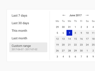 NapoleonCat – Datepicker calendar datepicker details napoleoncat ui