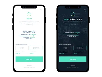 Crypto Token Sale app bitcoin crypto currency currency design ethereum iphone10 iphonex ui ux