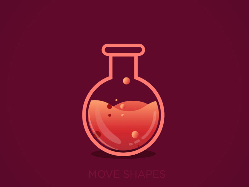 Fluid in Chemical after animation bottle cahemical chemistry effects fluld gif liquid loop